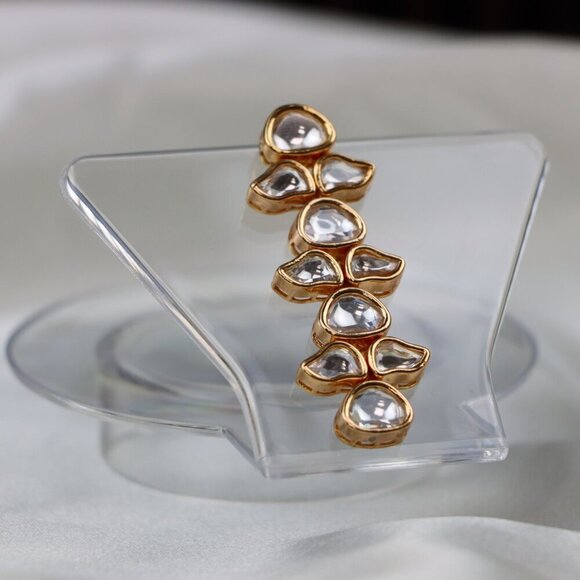 Classic Kundan Necklace & Earrings Set, JP41 - Picture 11 of 12